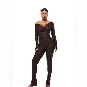 Coucoo Lanai leggings in chocolate